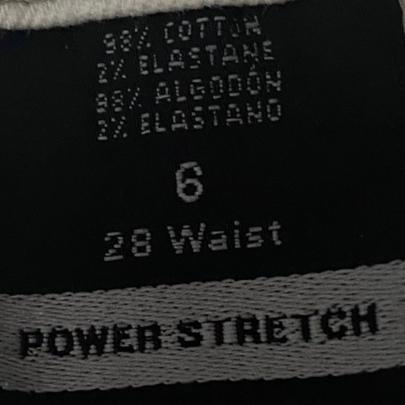 White high rise shorts - Picture 2 of 2